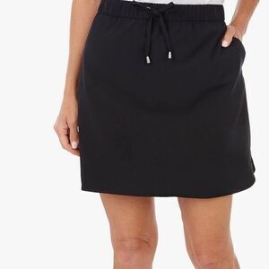 Reel Legends | Womens Solid Woven Drawstring Pocket Skirt UPF 50 Sun Protect | S
